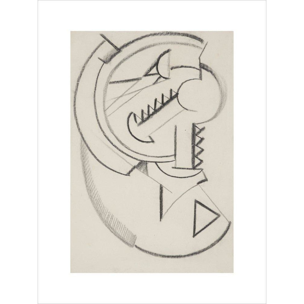 Design for Vorticist Ornament - Art print