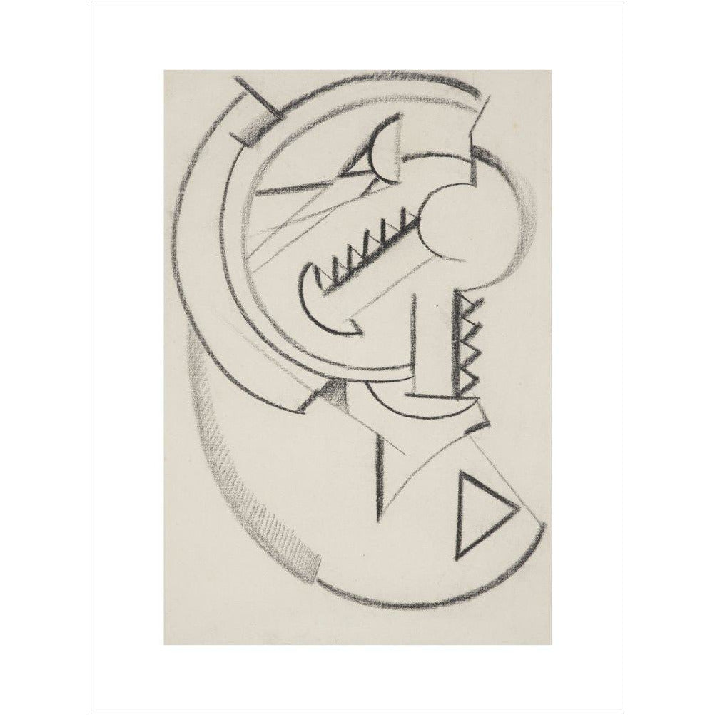 Design for Vorticist Ornament - Art print