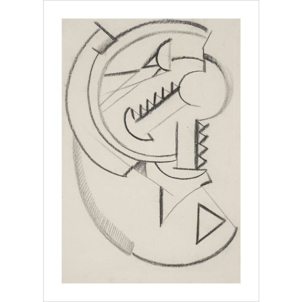 Design for Vorticist Ornament - Art print