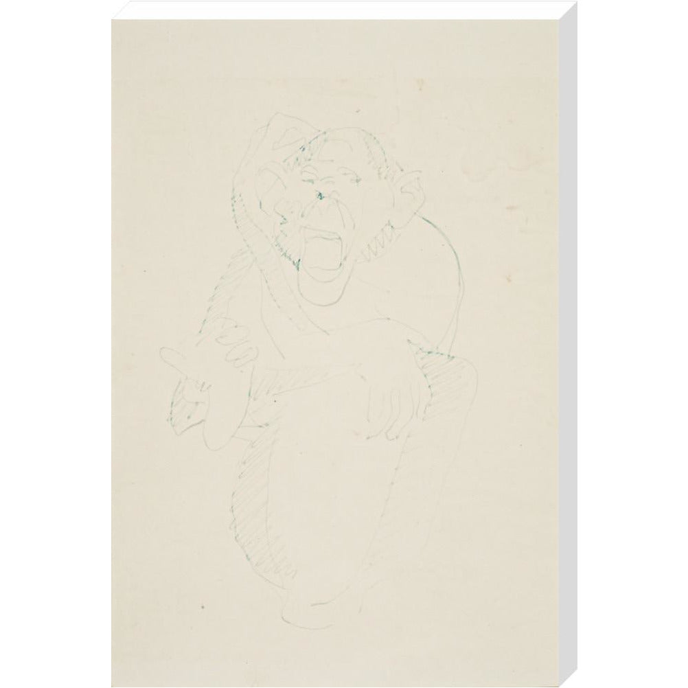 Monkey - Art print