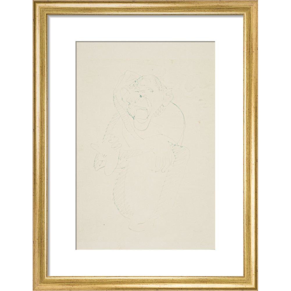 Monkey - Art print