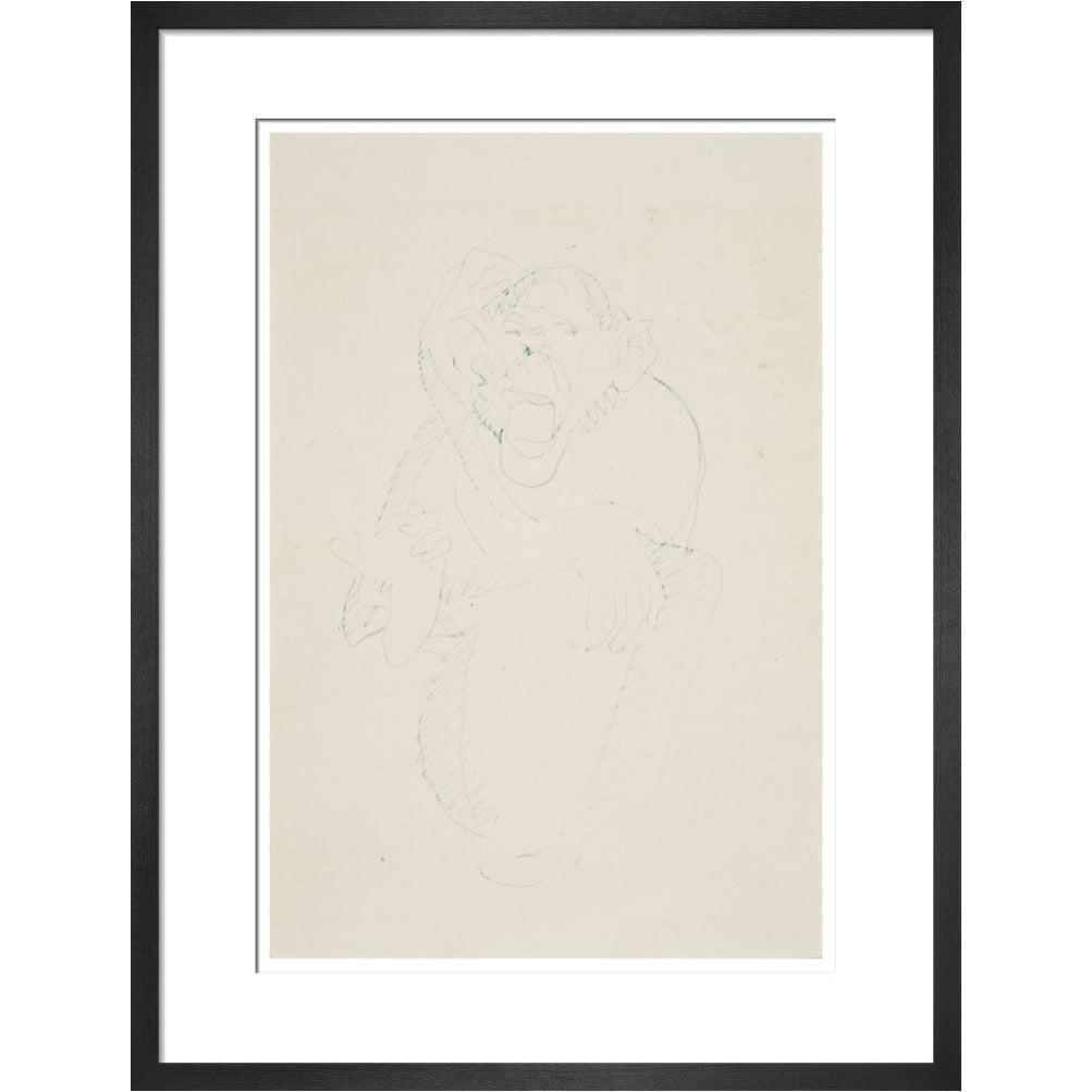 Monkey - Art print