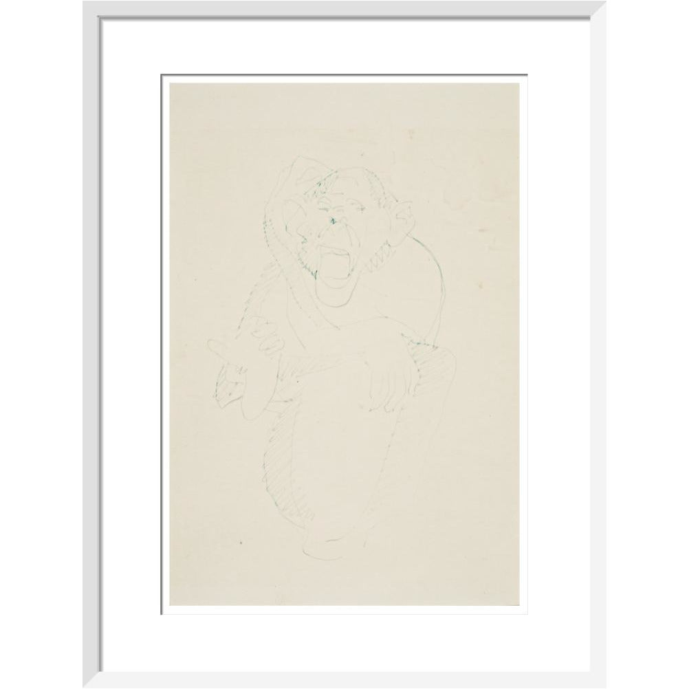 Monkey - Art print
