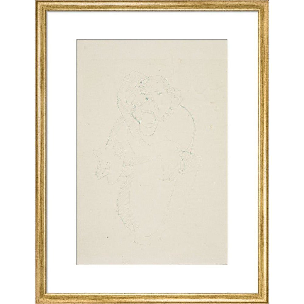 Monkey - Art print