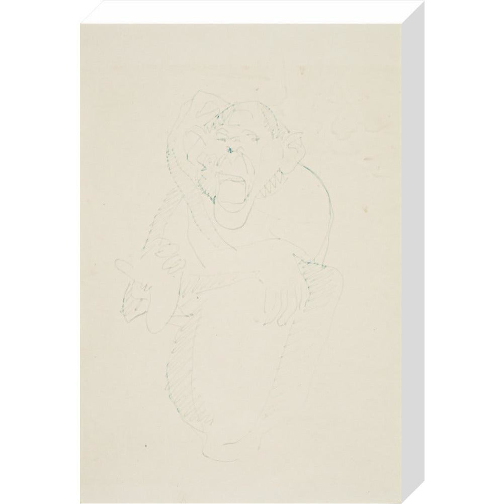 Monkey - Art print