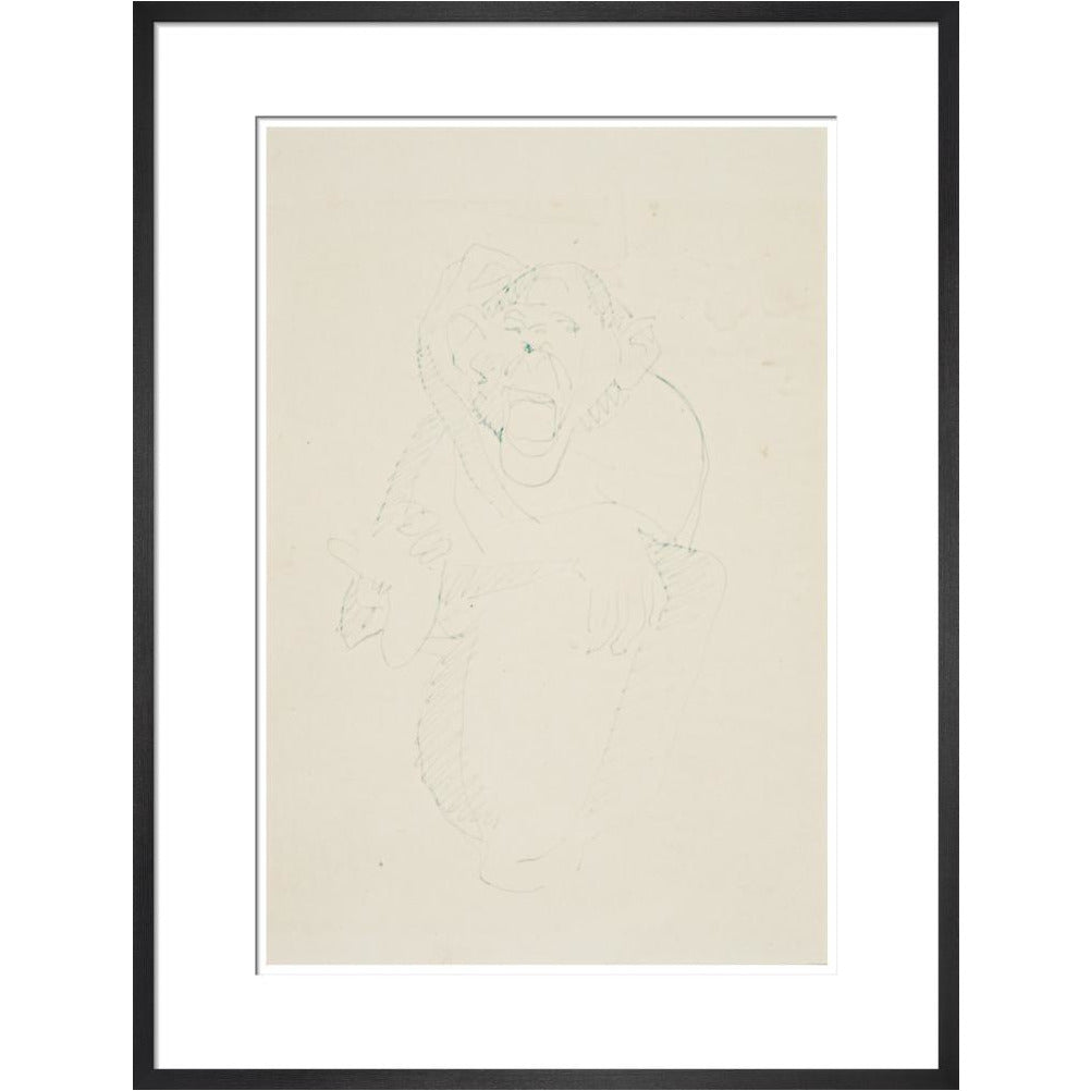 Monkey - Art print