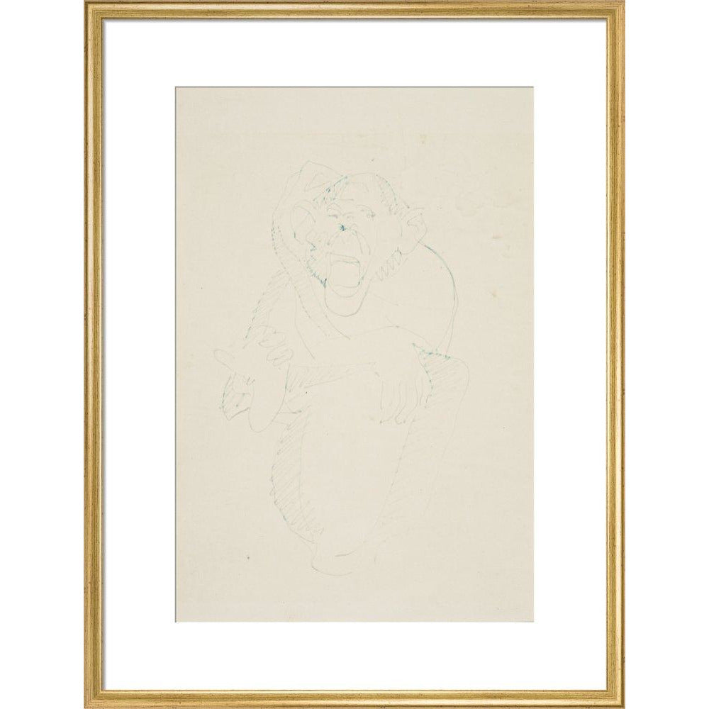 Monkey - Art print