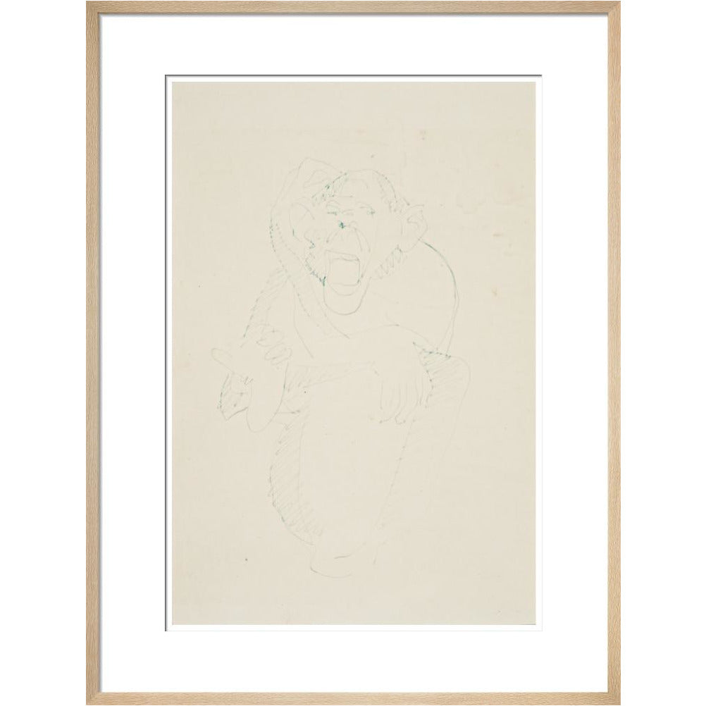 Monkey - Art print