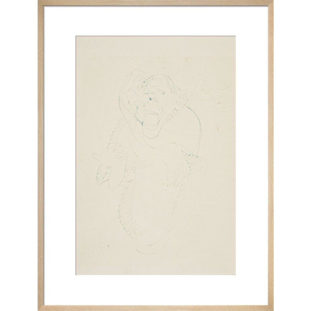 Monkey - Art print