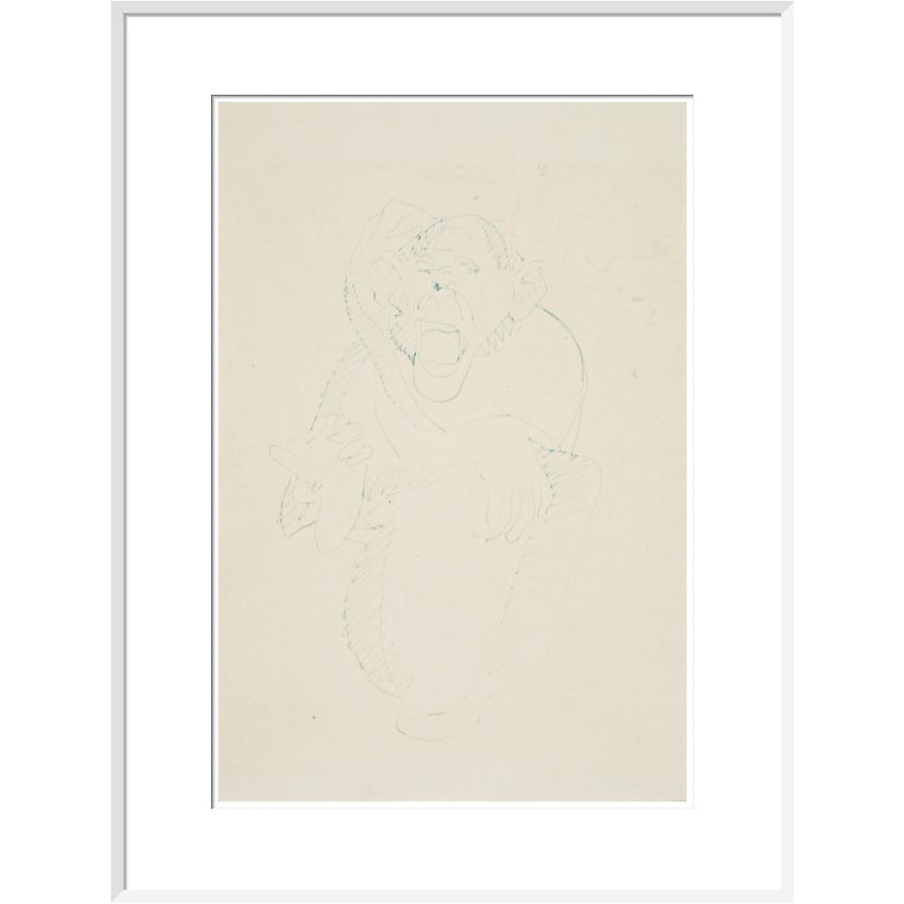 Monkey - Art print