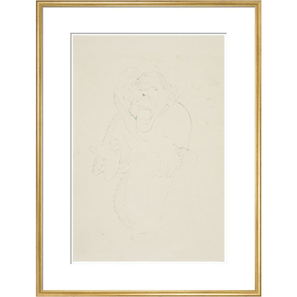 Monkey - Art print