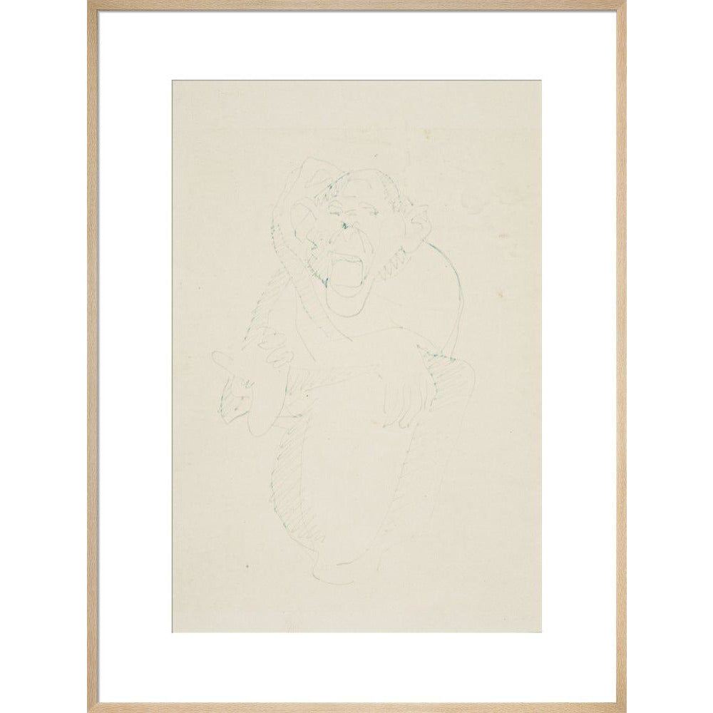 Monkey - Art print