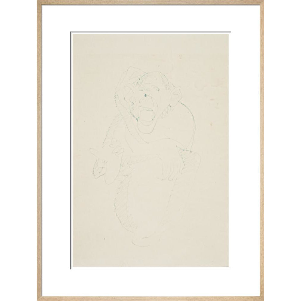 Monkey - Art print