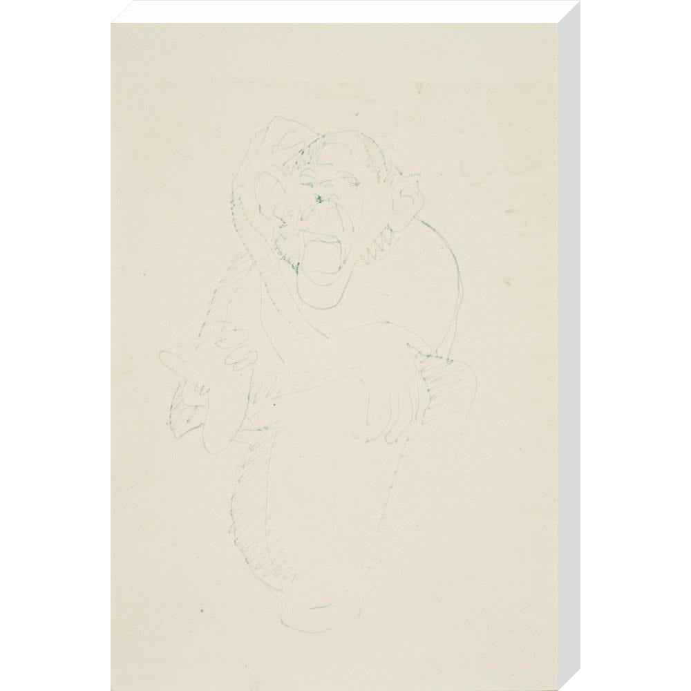 Monkey - Art print