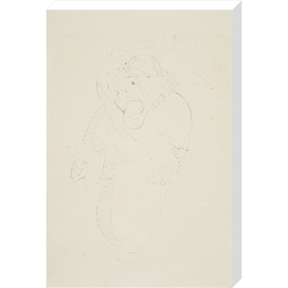 Monkey - Art print