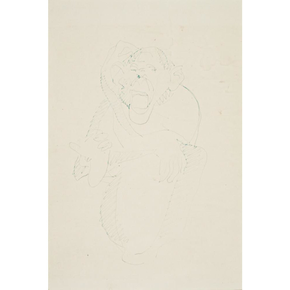 Monkey - Art print