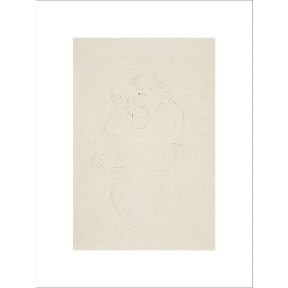 Monkey - Art print