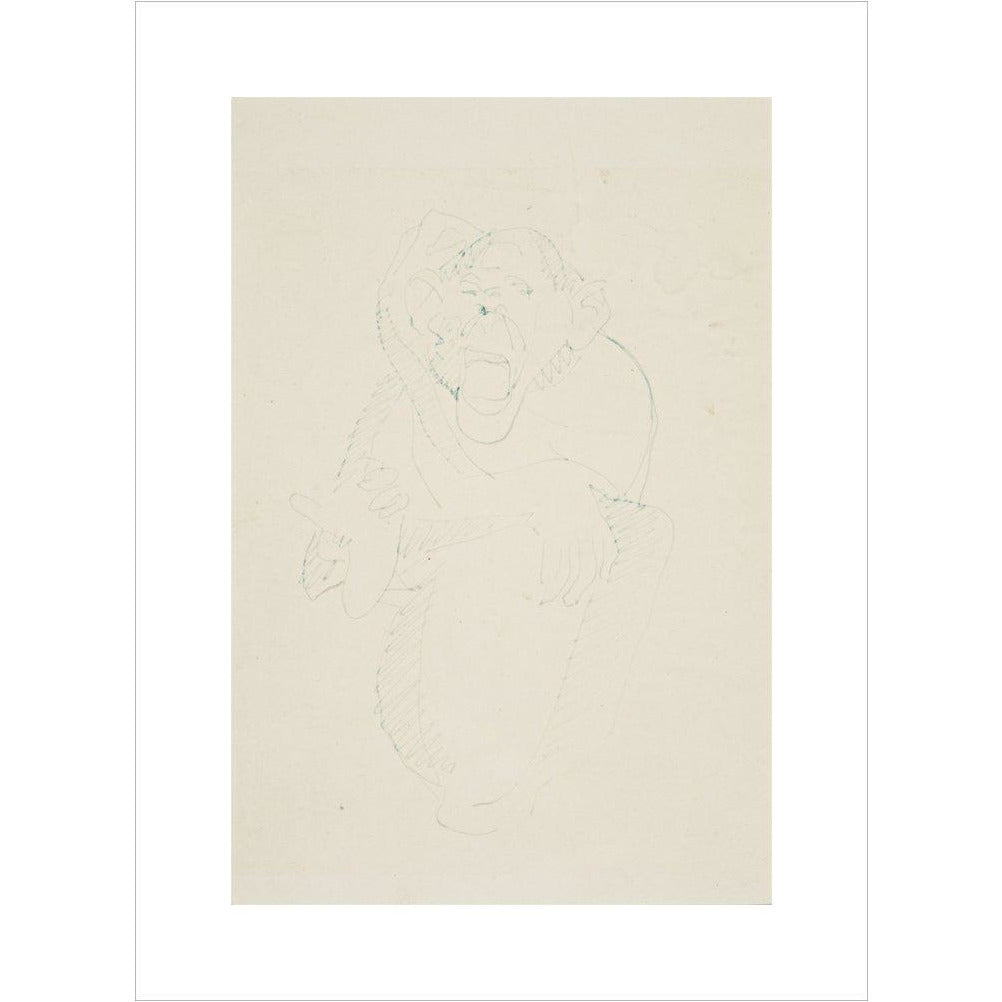 Monkey - Art print
