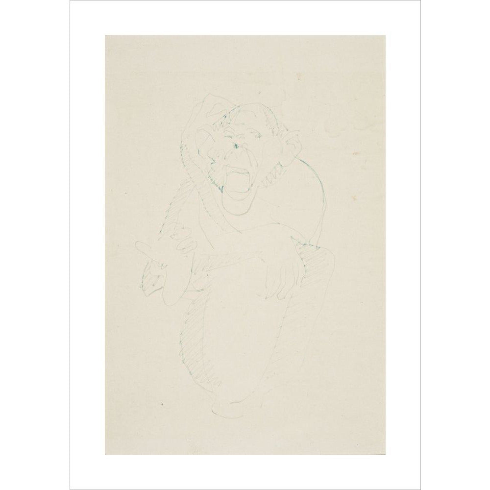 Monkey - Art print