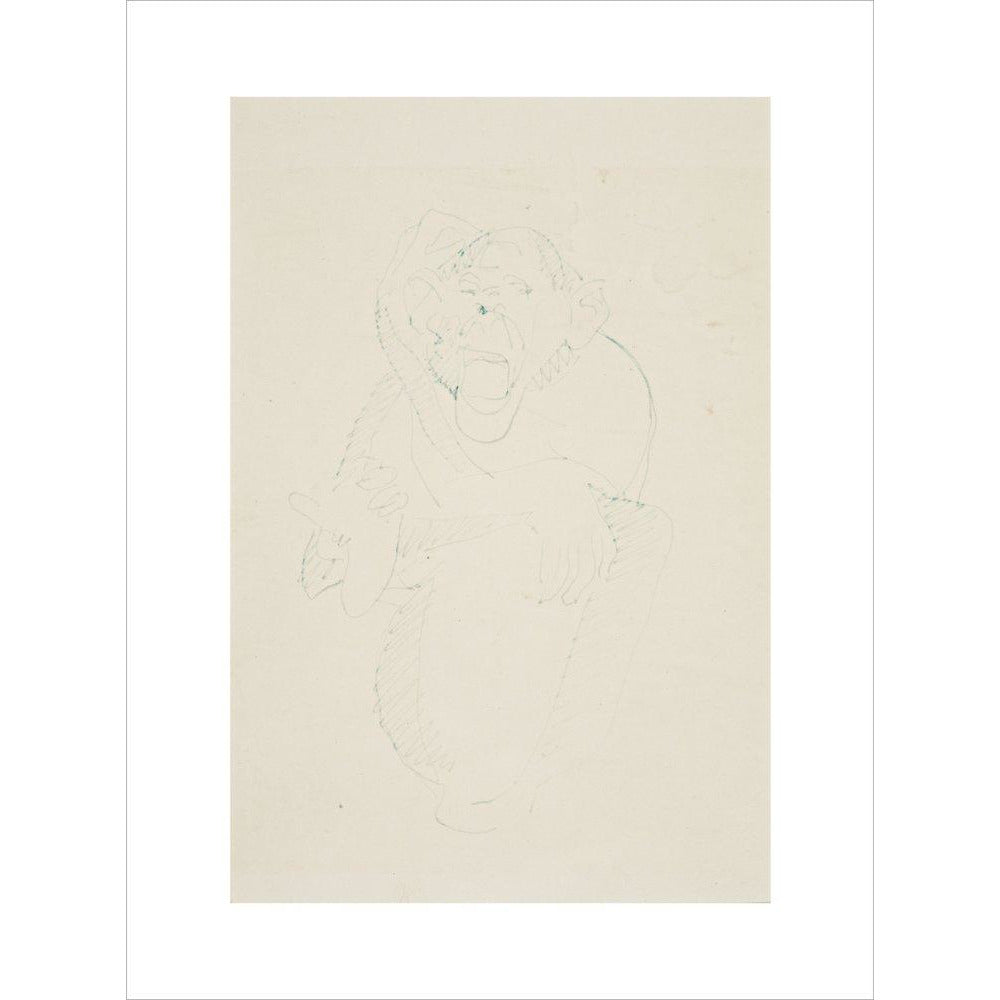 Monkey - Art print