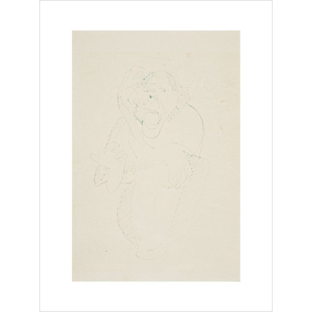 Monkey - Art print