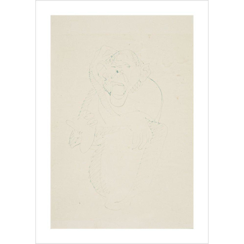 Monkey - Art print
