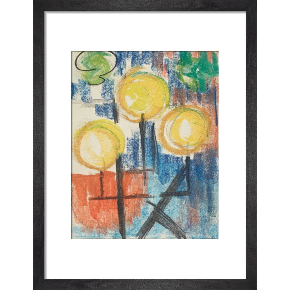 Abstract design (pawnbroker's sign) - Art print
