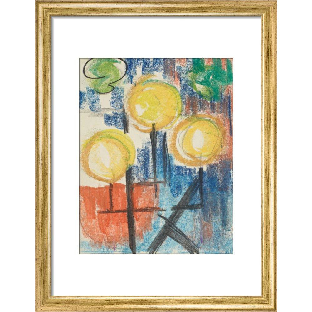 Abstract design (pawnbroker's sign) - Art print