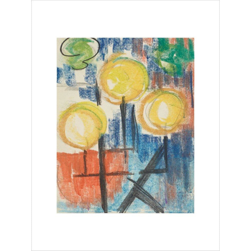 Abstract design (pawnbroker's sign) - Art print