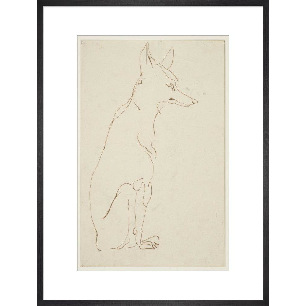 Fox - Art print