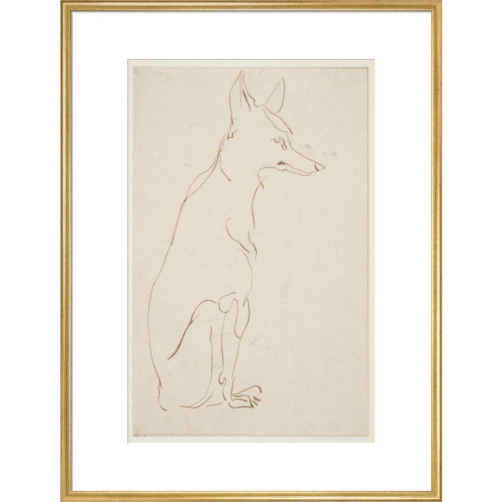 Fox - Art print