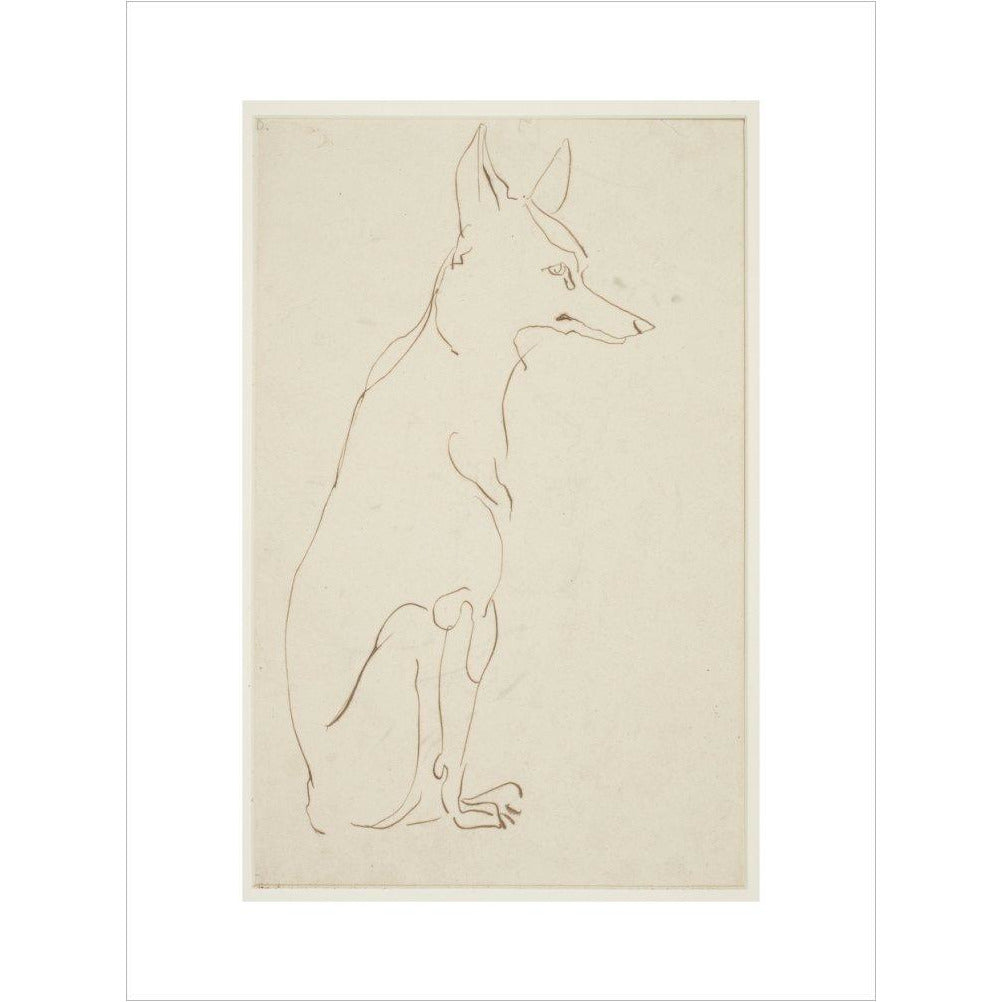 Fox - Art print