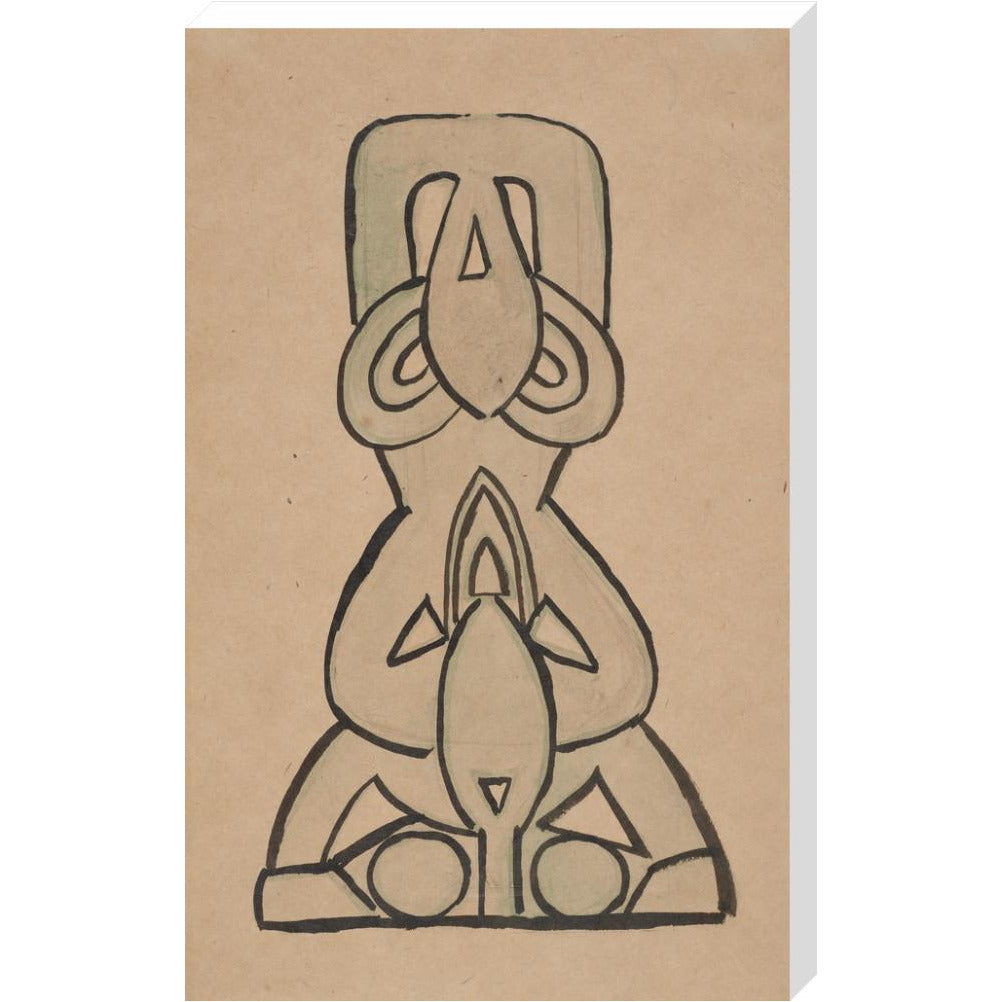 Design for 'Door-Knocker' - Art print