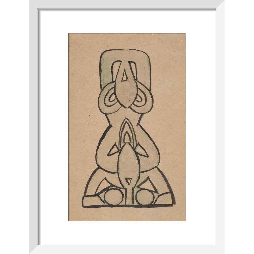 Design for 'Door-Knocker' - Art print