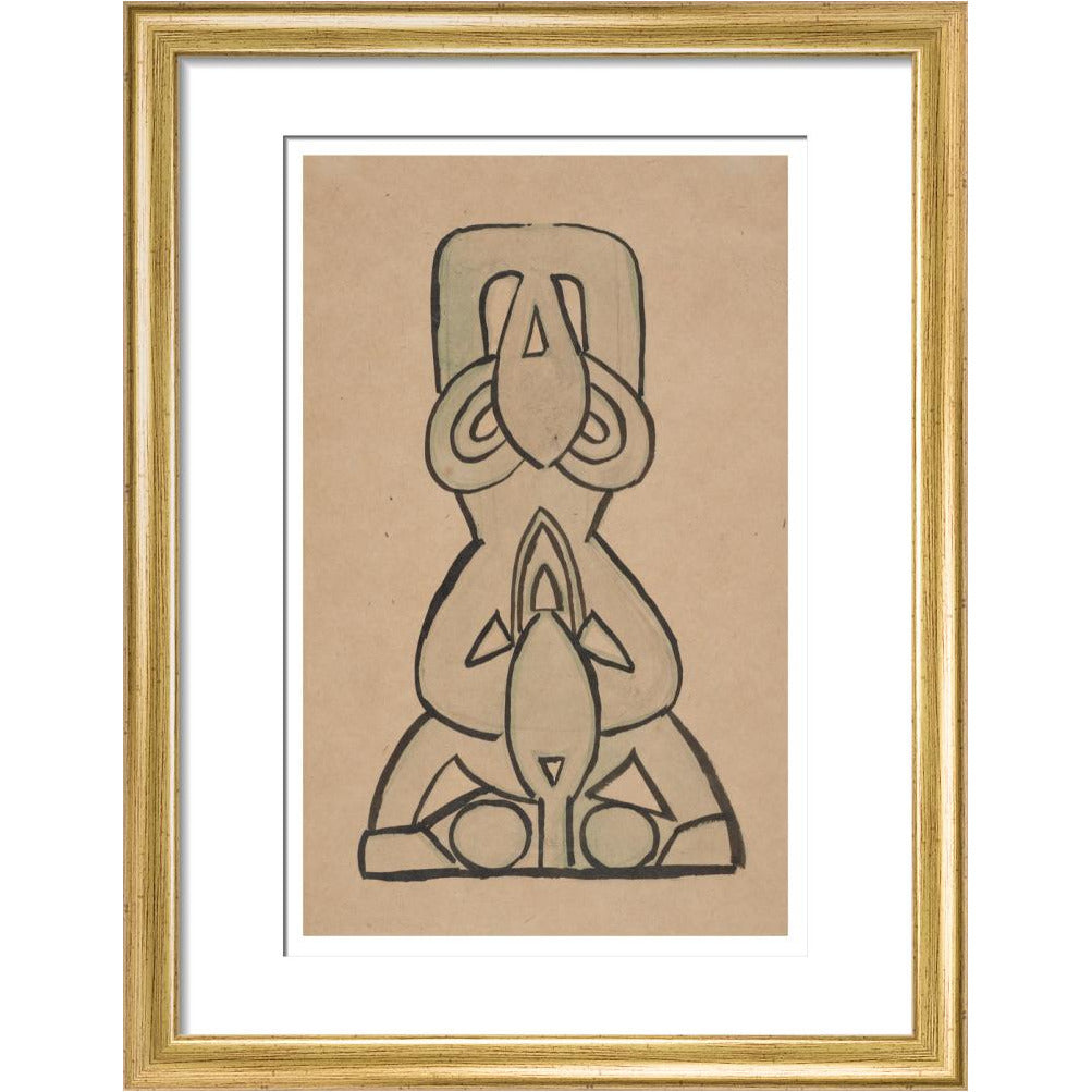 Design for 'Door-Knocker' - Art print