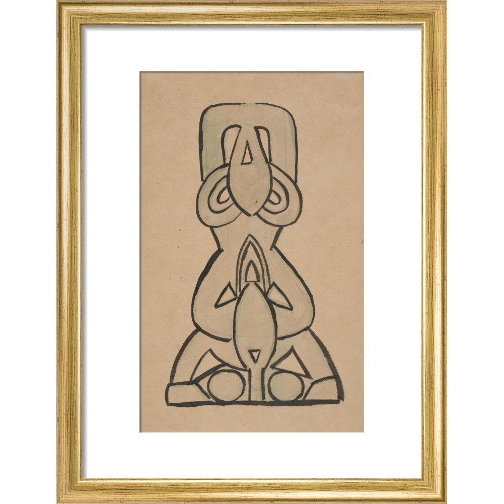 Design for 'Door-Knocker' - Art print