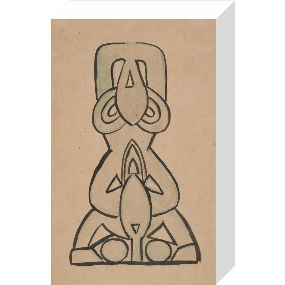 Design for 'Door-Knocker' - Art print