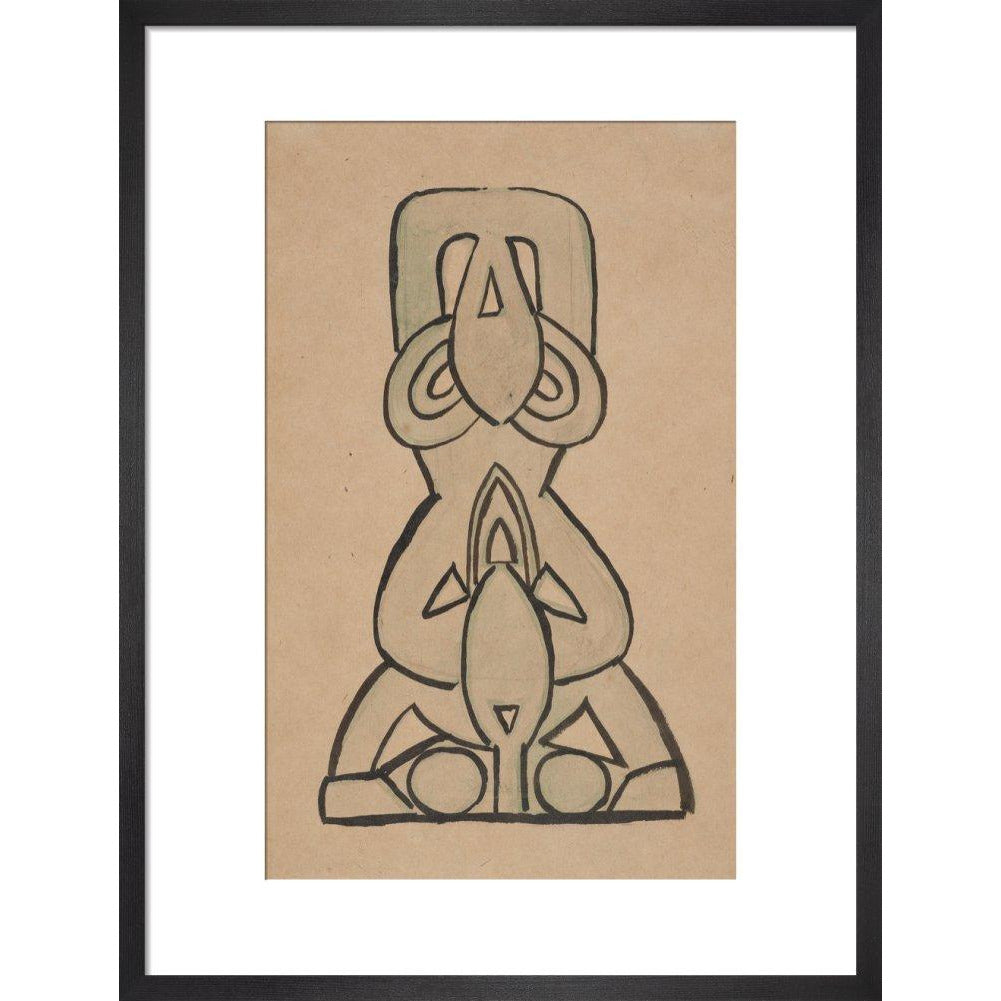 Design for 'Door-Knocker' - Art print