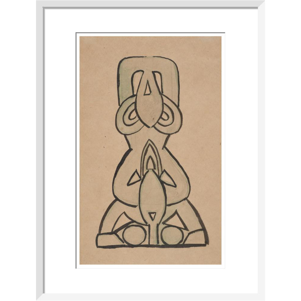 Design for 'Door-Knocker' - Art print