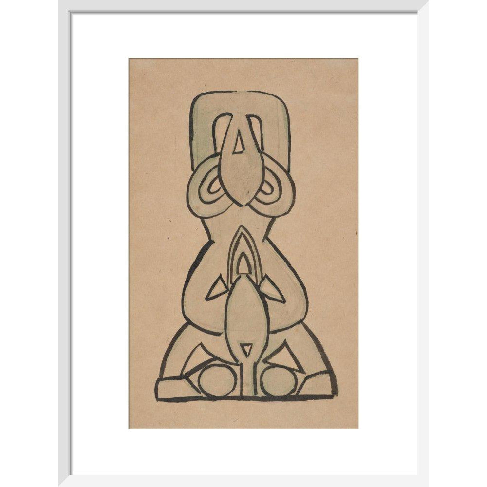 Design for 'Door-Knocker' - Art print