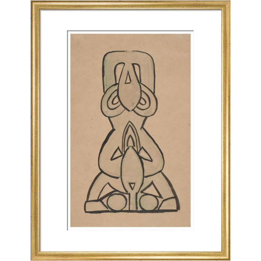 Design for 'Door-Knocker' - Art print