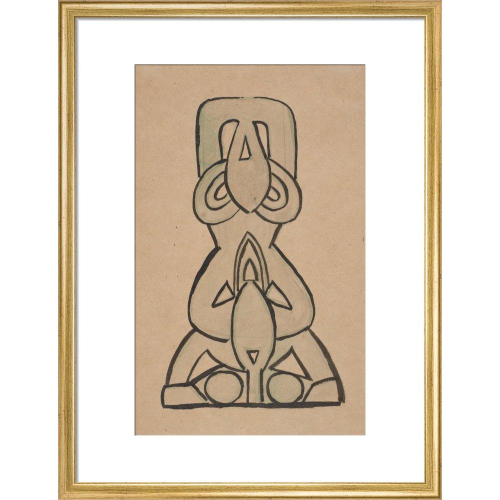 Design for 'Door-Knocker' - Art print
