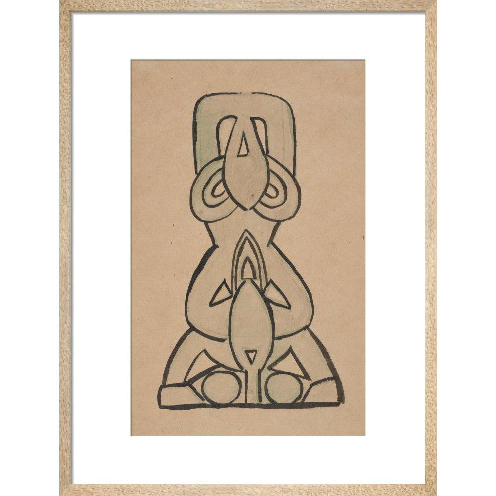 Design for 'Door-Knocker' - Art print