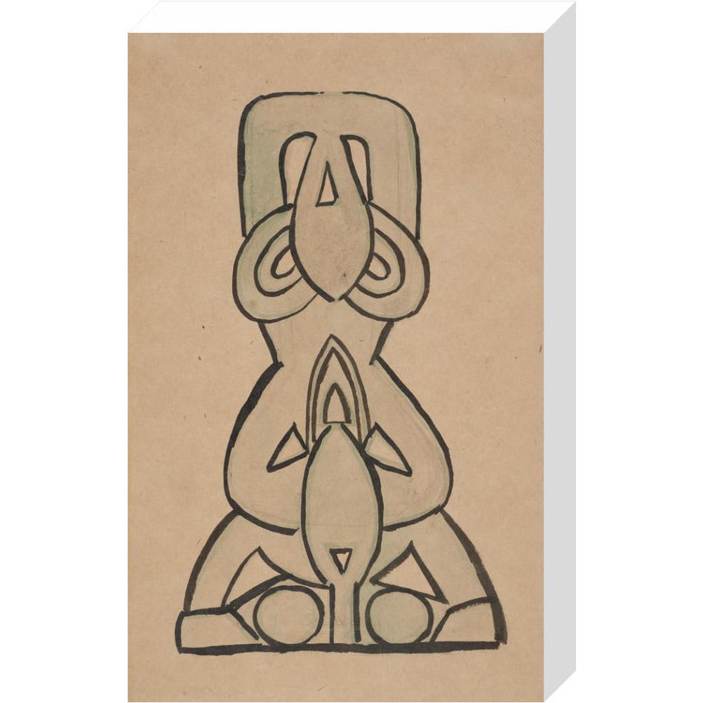 Design for 'Door-Knocker' - Art print
