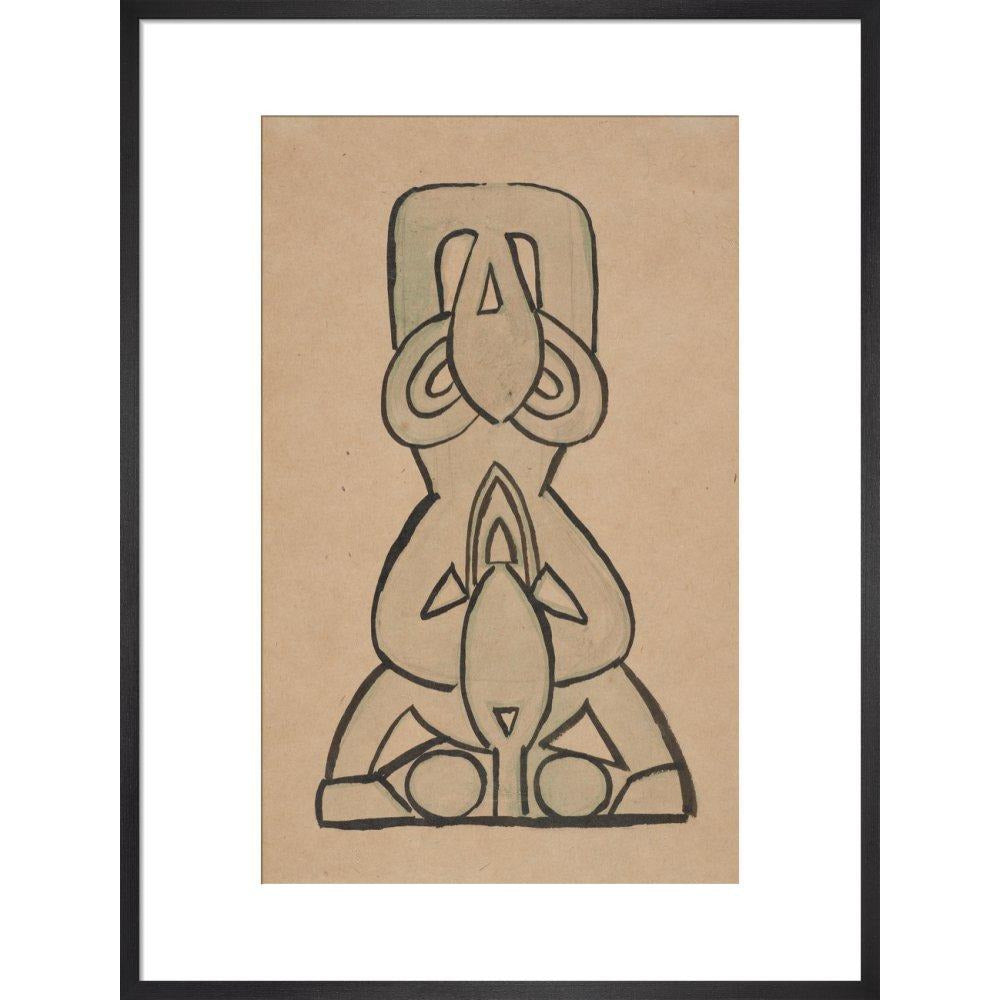 Design for 'Door-Knocker' - Art print