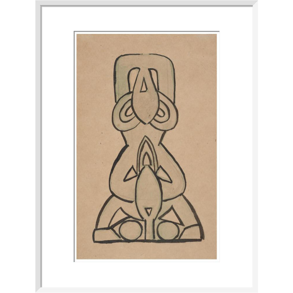 Design for 'Door-Knocker' - Art print