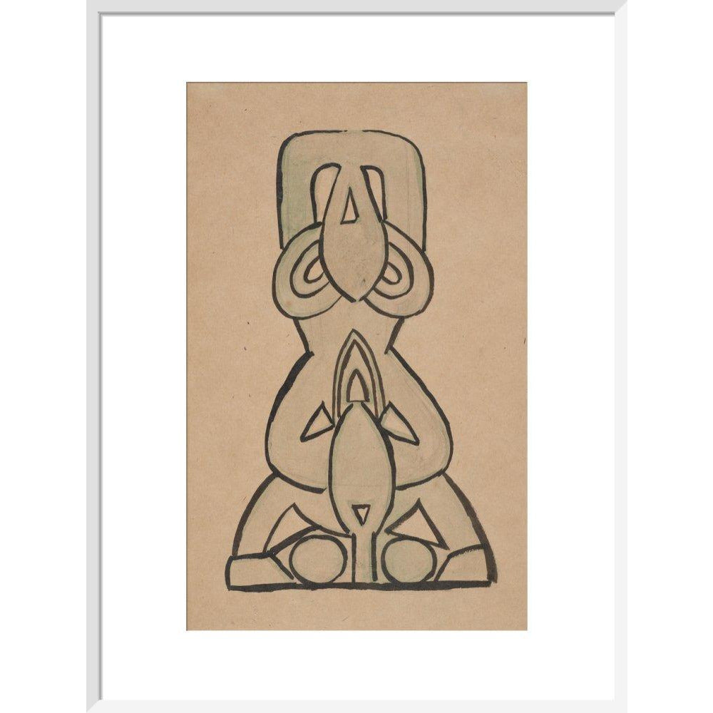Design for 'Door-Knocker' - Art print