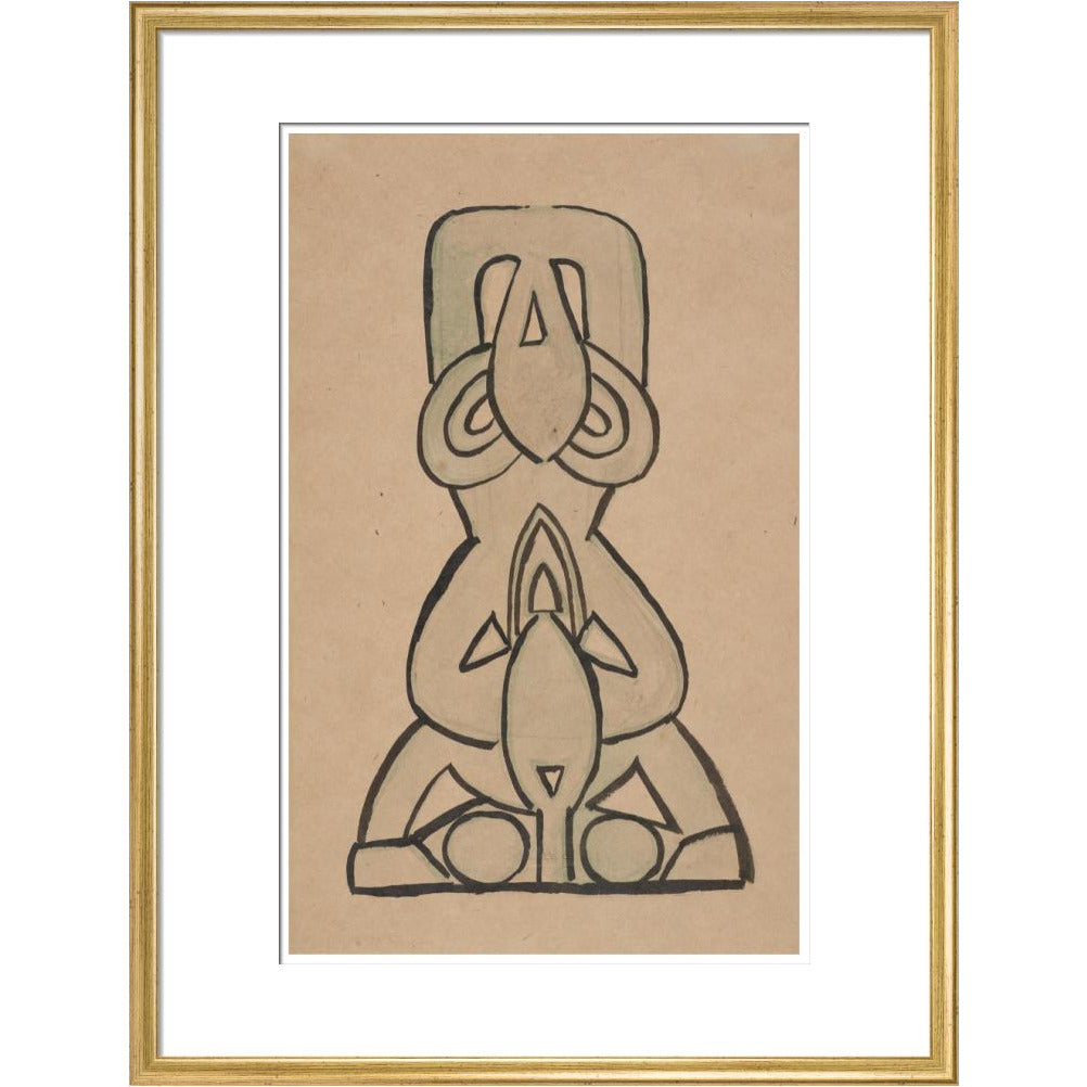 Design for 'Door-Knocker' - Art print