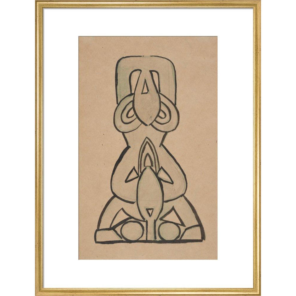 Design for 'Door-Knocker' - Art print