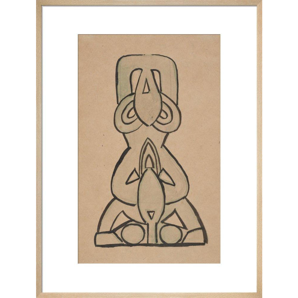 Design for 'Door-Knocker' - Art print